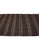Brown Vintage Striped Kilim Rug - 4`4″ X 9`0″ For Sale - Image 4 of 6