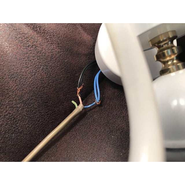 Vintage Wall Lamp in Metal and Glass, 1970s For Sale - Image 14 of 18