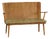 Swedish Fur and Pine Bench by Göran Malmvall for Karl Andersson & Söner, 1950s For Sale