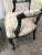Wood 19th Century Louis XV Style Tan Upholstered Arm Chairs - a Pair For Sale - Image 7 of 11
