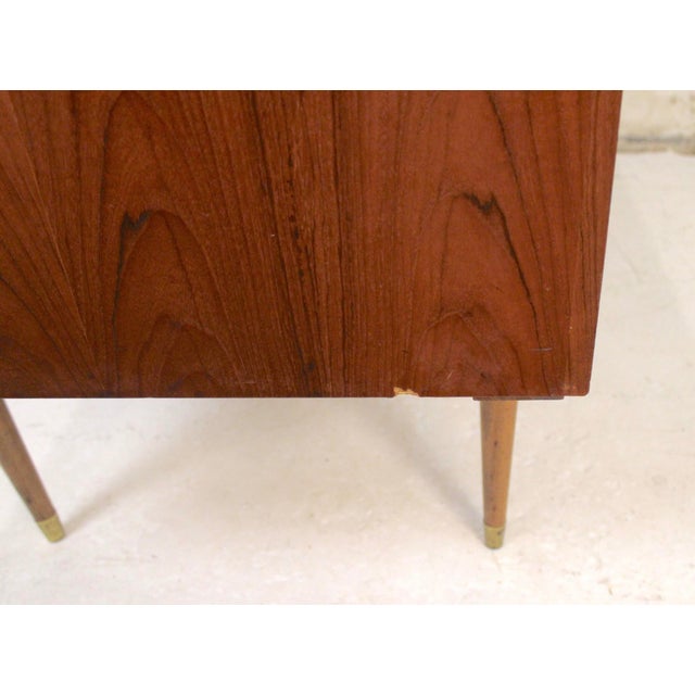 Vintage Mid-Century Teak Desk in the Style of Arne Vodder For Sale - Image 14 of 14