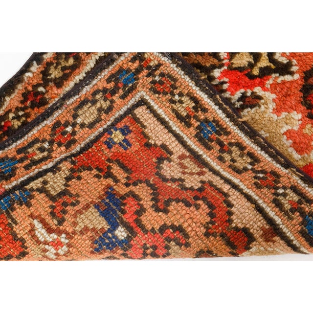 1900s Antique English Axminster Wool Runner For Sale - Image 4 of 8