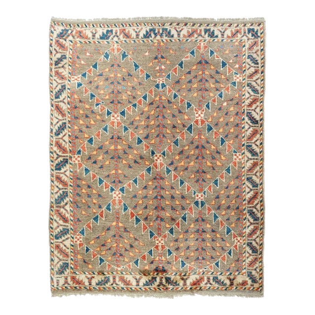 Vintage Veramin Rug 5'0'' X 6'5'' For Sale