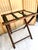 Vintage Ralph Lauren Home Butler's Tray Table | British Colonial Rattan & Brass For Sale - Image 9 of 18