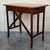 Brown Late 19th Century Spanish Baroque Dark Walnut Work Side Table With Drawer, Restored For Sale - Image 8 of 15