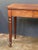 English Console Serving or Hall Table of Mahogany With Two Drawers For Sale - Image 9 of 12