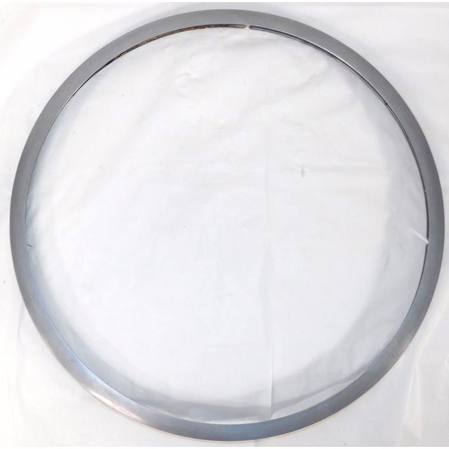 1964 Vintage Rheem Regency Blue Drop-in Porcelain & Cast Iron Sink With Hudee Ring For Sale - Image 15 of 17