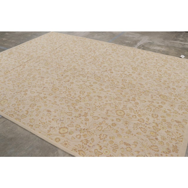 Handwoven in wool, this 9x12 contemporary rug by Rug & Kilim is inspired by antique Tudor rugs, flatweaves and...
