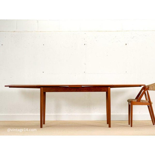 Mid-Century Double Extending Table, Denmark, 1960 For Sale - Image 11 of 11