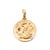 Modern David Yurman 18k Yellow Gold 0.03ct Round Diamond Pisces Amulet Charm Pendant For Sale - Image 3 of 8