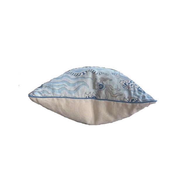 Traditional Tibet Decorative Pillow For Sale - Image 3 of 3