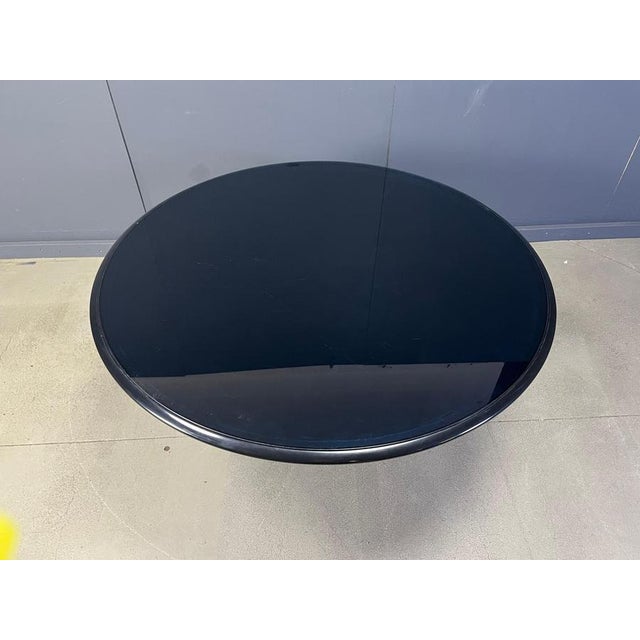 Black Postmodern Dining Table from Roche Bobois, 1980s For Sale - Image 8 of 15