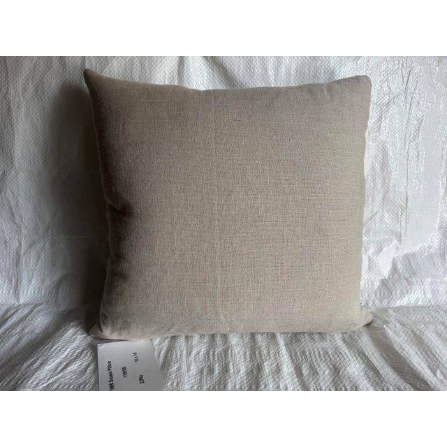 Antique 1900s Suzani Pillow For Sale - Image 4 of 4