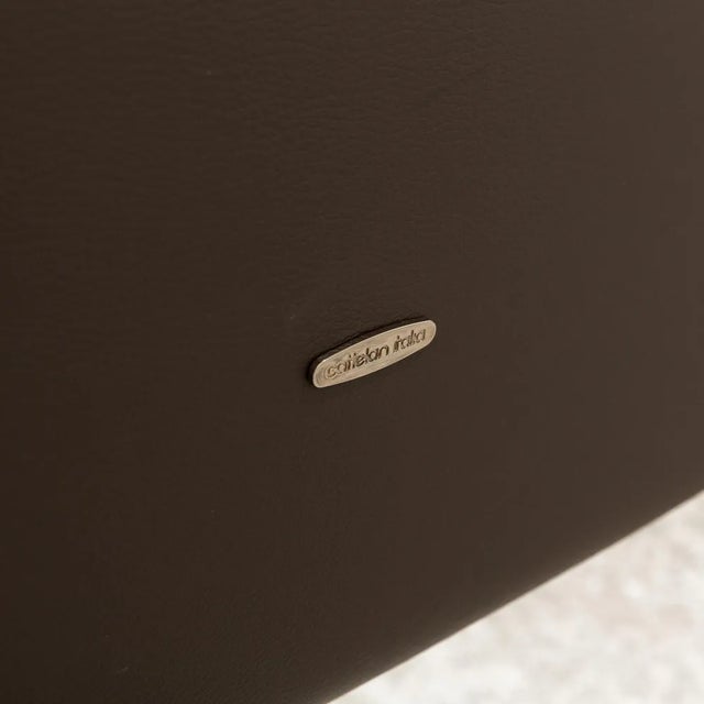 Animal Skin Maya Leather Chairs in Grey from Cattelan Italia, Set of 4 For Sale - Image 7 of 12