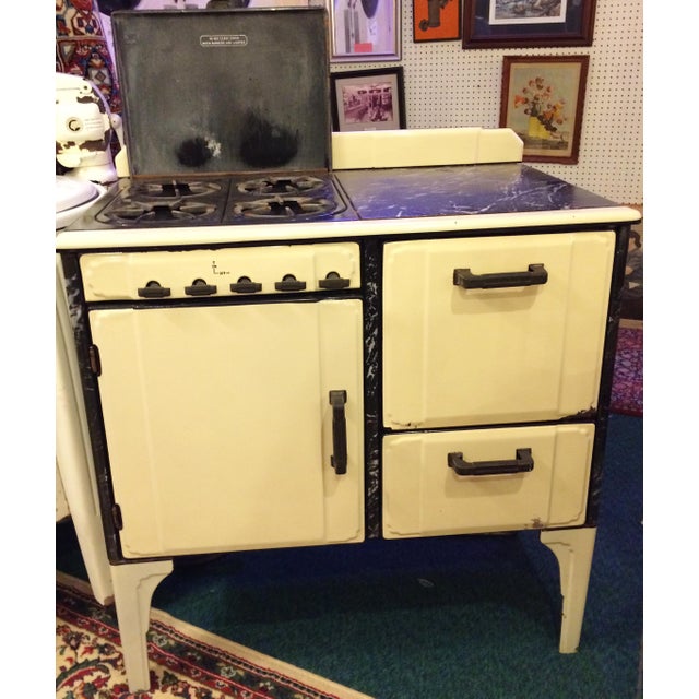Vintage 1930s Porcelain Gas Stove Chairish