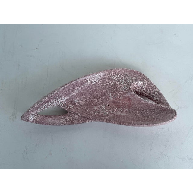 Mid-Century Modern Midcentury Biomorphic California Pottery Center Piece For Sale - Image 3 of 6