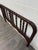 Antique Full Size Jenny Lind Style Headboard With Bobbin Turned Top Rail For Sale - Image 11 of 11