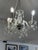 Glass Crystal Chandelier, Vintage For Sale - Image 7 of 12