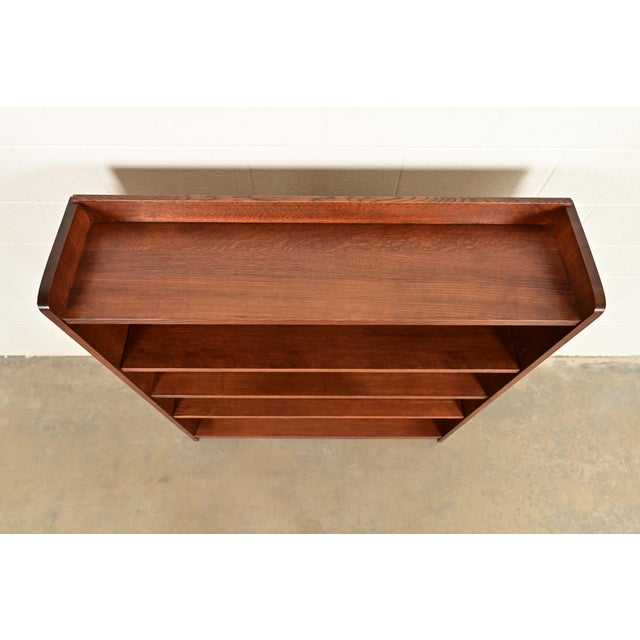 Stickley Mission Oak Arts & Crafts Bookcase For Sale - Image 9 of 14