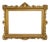 Antique Roman Frame in Gilded and Carved Wood, Early 19th Century For Sale