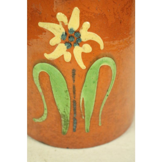 A larger size pottery pitcher from the Provence of Savoie in the southeast of France. It dates from the middle of the 19th...