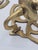 Mid 20th Century Hollywood Regency Solid Brass Leaf Sconces-a Pair For Sale In Mobile - Image 6 of 10
