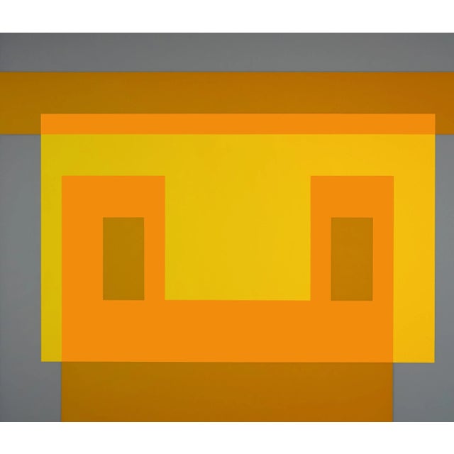 "Variant" serigraph by Josef Albers from the monumental "Formulation : Articulation" published by Harry N. Abrams and...