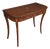 Mahogany Game Console Table, 1920s For Sale
