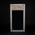 Gustavian (Swedish) Early 21st Century Swedish Gustavian-Style Carved Trumeau Mirror, Newly Painted For Sale - Image 3 of 12