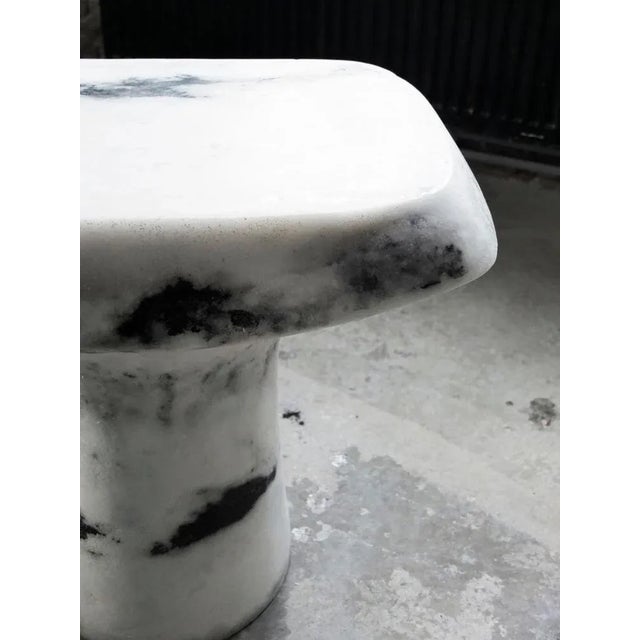 Contemporary White T Table by Roxane Lahidji For Sale - Image 3 of 7