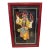 Clay Figurine, Monkey King in Shadow Box For Sale