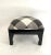 Late 20th Century Modern Black Lacquered Ottoman For Sale - Image 5 of 8