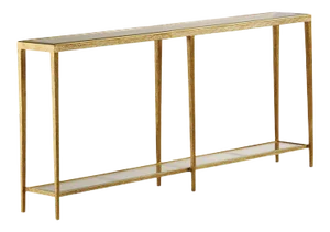 Maitland-Smith Jinx Large Brass Console