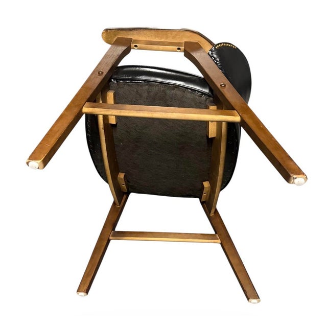 Brown Vintage Armchair by Murphy Miller for Kroehler Furniture For Sale - Image 8 of 9