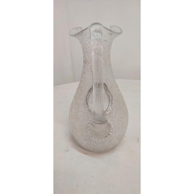 Murano Crystal Vase, Italy, 1970s For Sale - Image 16 of 16