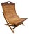 Early 20th Century English Folding Veranda Bamboo Garden Chair For Sale