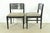 Knoll Postmodern Black Lacquered Ricchio Side Chairs or Dining Chairs, Pair For Sale - Image 9 of 14