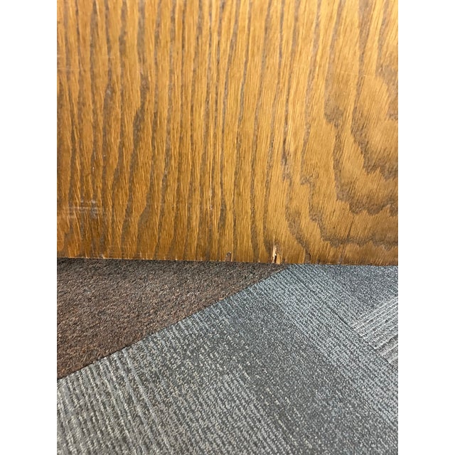 Early 1900's Tiger Oak Pigeon Hole Cabinet Pantry For Sale - Image 9 of 12