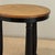 French Art Deco Period Empire Style Round End Table With Birdseye Maple Top For Sale - Image 11 of 18