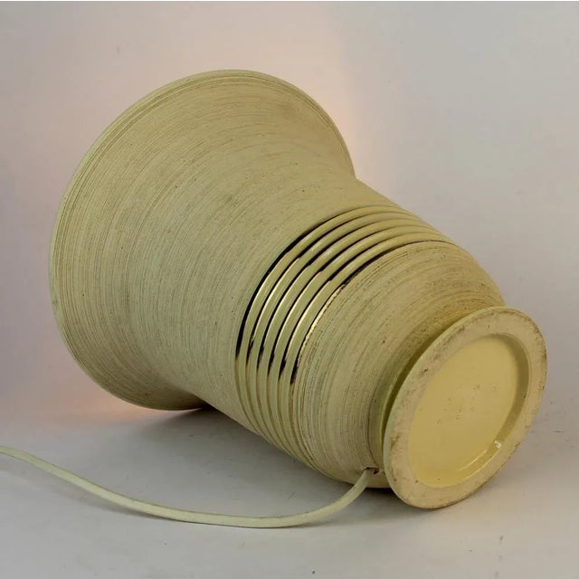 French Art Deco Diffuser Table Lamp, 1940s, in Very Good conditions. Designed 1920 to 1949 This piece has an attribution...