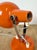 Orange Vintage Orange Metal Wall Lamp from Lidokov, 1970s For Sale - Image 8 of 18