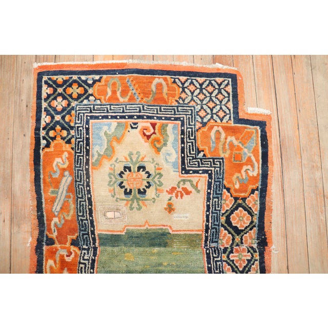 Early 20th Century Tibetan Saddlebag Textile Rug - 2'2" x 3'5" For Sale - Image 18 of 18