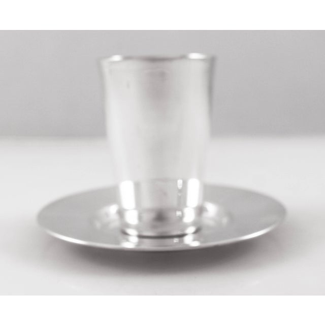 2010s Sterling Kiddush Set For Sale - Image 5 of 6