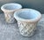Vintage Cast Concrete Trellis Planters - A Pair For Sale In West Palm - Image 6 of 12