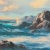 'Pacific Sunset' by Norma Webb, Society of Western Artists, California Woman Artist, Seascape For Sale - Image 4 of 8