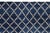 Modern Indian Dhurrie Blue, White Handmade Cotton Rug by Doris Leslie Blau For Sale - Image 4 of 6