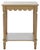 Camel Heaven Scalloped Accent Table in Desert Brown For Sale - Image 8 of 8