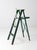 Vintage Painted Green Wood Ladder For Sale - Image 12 of 12