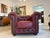 Chesterfield Leather Sofa and Chairs, Set of 3 For Sale - Image 17 of 18