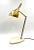 Golden Brass Table or Desk Lamp with Carrara Marble Base, Italy, 1980s For Sale - Image 12 of 18
